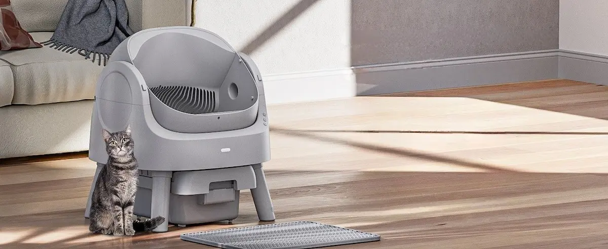 Mimfam Self Cleaning Cat Litter Box_